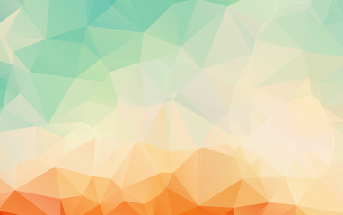 Obraz premium Light Orange Pattern. Seamless triangle Pattern. Geometric Pattern.Repeating pattern with triangle