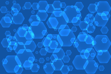 Abstract background with hexagonal shapes. Vector illustration EPS10