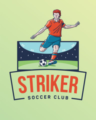 The goal striker