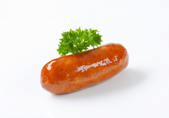 Beer glazed sausage