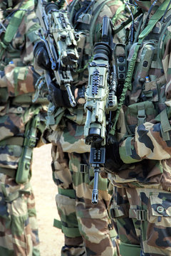 Ready for combat