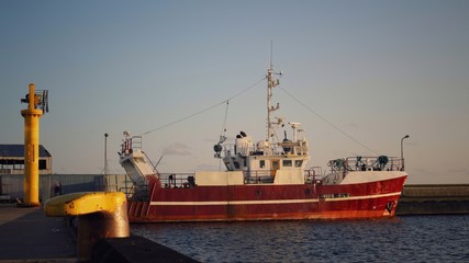 Fototapeta premium Ship in the dock