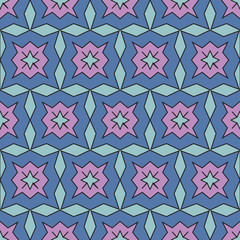 Retro seamless pattern