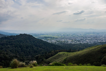 奈良若草山山頂からの景色