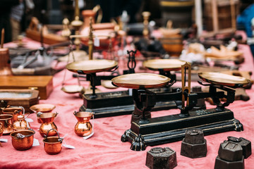 Ornamental ceramic utensil on local store