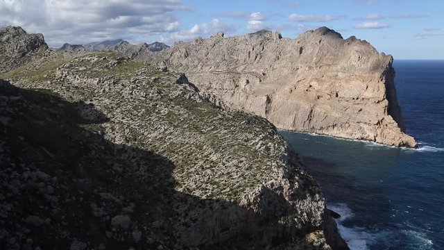 Cliffs in Formentor, Majorca, Spain
