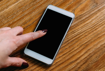  mobile on the table