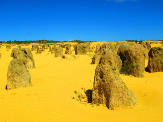 Fototapeta na wymiar Pinnacles Desert in Australia