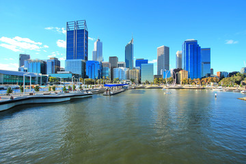 The city of Perth, Australia