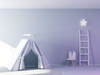 Child wigwam d rendering © radmila85