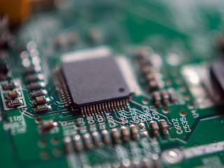 Printed circuit board with micro controler