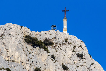 the Sainte Victoire mountain, in Provence