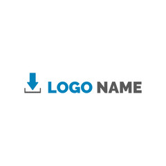 Download icon, logo