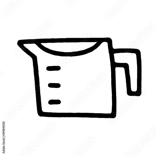 "hand drawn cup. vector and illustration" Stock image and royalty-free