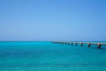 Fotobehang 宮古島の青い海 © ruricocoa