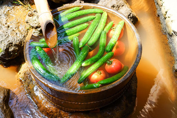 涼を感じる夏野菜