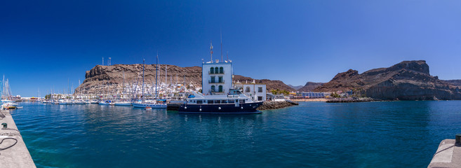 Hafenanlage auf Gran Canaria, Spanien