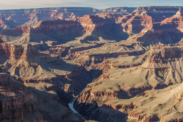 Fototapeta na wymiar A view to Grand Canyon National Park, South Rim, Arizona, USA