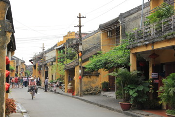 Sraßenszene in Hoi An Vietnam