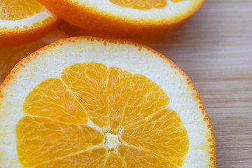  orange closeup, fresh