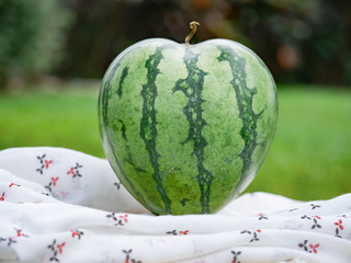 Watermelon heart shape