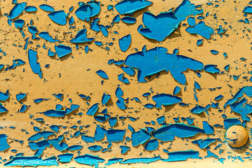 Old painted wall - texture or background