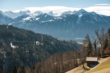 Winter am Furkajoch, Vorarlberg