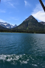 Mountain view from the lake