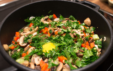 Cooking vegetables
