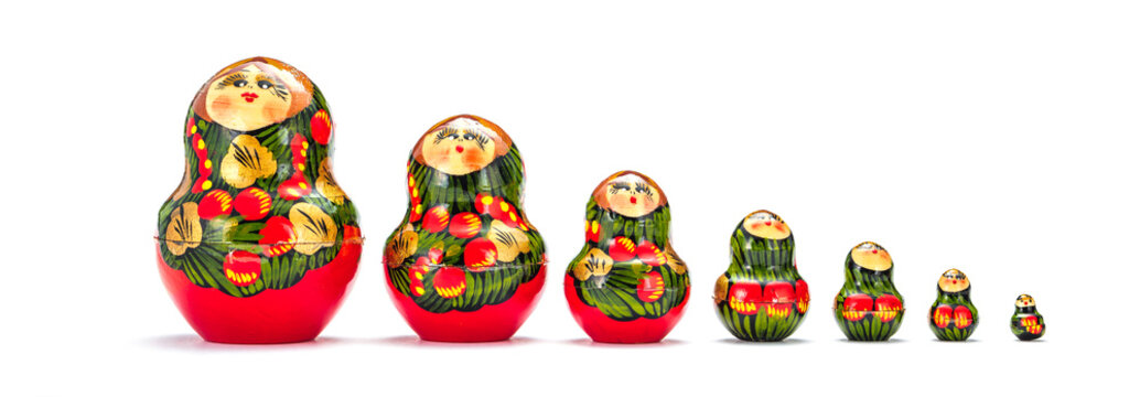 Russische Matrjoschka Puppe