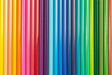 background of colorful pencils for drawing