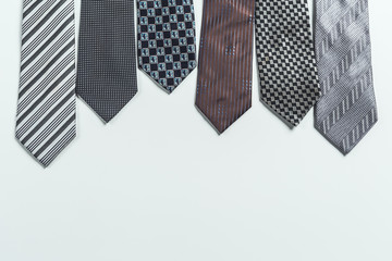 tie over white background