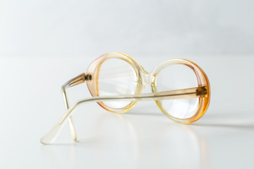 Fototapeta na wymiar eyeglasses isolated on white