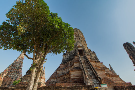 Thailand Ayutthaya  Wat Chai Wattanaram