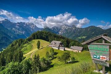 Solcava Panoramic Road in Summer