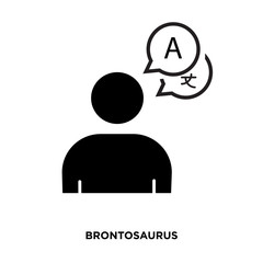 bilingual icon,flat vector sign isolated on white background. Simple vector illustration for graphic and web design.