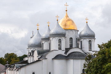 Fototapeta na wymiar St. Sophia Cathedral, Novgorod, Russia