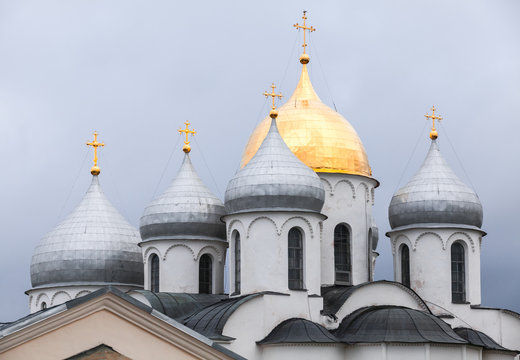 Saint Sophia Cathedral domes, Novgorod