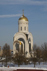 A chapel to the heroes of the First world war (Moscow). Kutuzov Avenue, Poklonnaya Gora