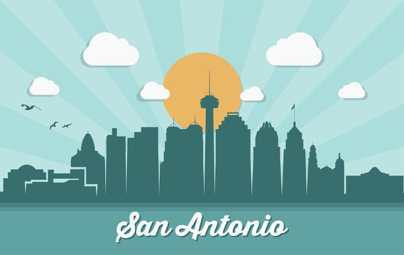 San Antonio skyline 