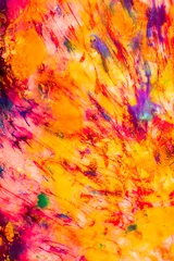 Photo sur Plexiglas Mélange de couleurs Motifs abstraits d& 39 art marbré comme arrière-plan coloré