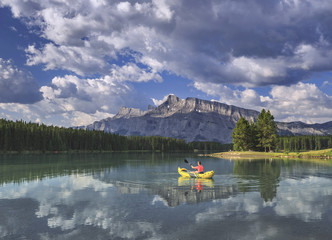 Two Jack Lake, Banff National Park, Canada © sunsinger