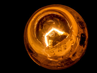 tungsten filament bulb