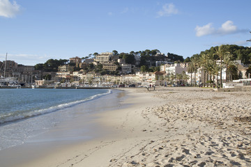 Soller Port Beach; Majorca