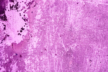 Wall fragment with scratches and cracks