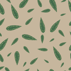 Leaves Seamless pattern. Vector eps 10