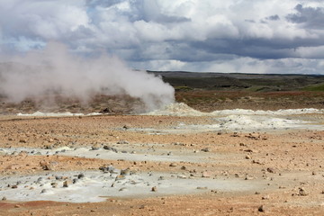 Iceland / Island - Hochtemperaturgebiet im Nordosten Islands