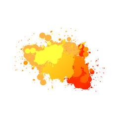 Abstract hand drawn watercolor background. Vector illustration. Grunge texture for cards and flyers design.