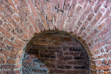 the old red brick arch