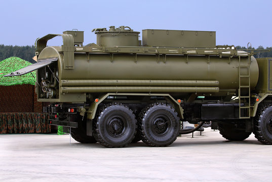 Cistern of the army  tanker